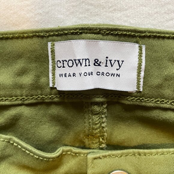 Crown & Ivy Nice Womens pants 12 - Picture 6 of 8